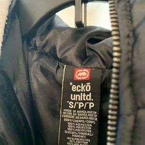 Vintage y2k Ecko Unltd. Puffer hoodie